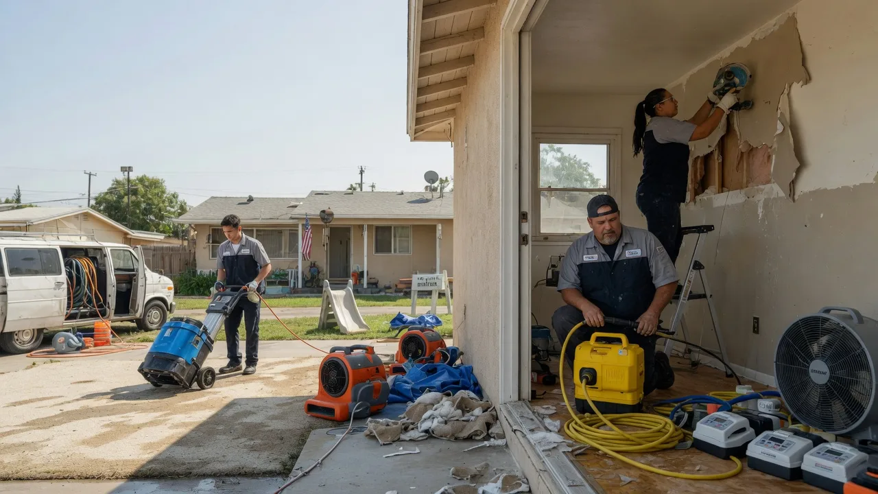 Water Damage Restoration in Bloomington, WI near me